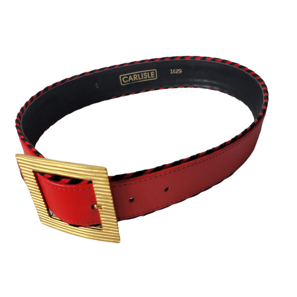 Carlisle | Accessories | Vintage Mcm Carlisle Belt 629 Red  display picture 1